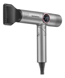 Secador de Cabelo Mondial SCP-JU-04-US Ultra Sonic Edi��o Limitada - 1600W  - Cinza