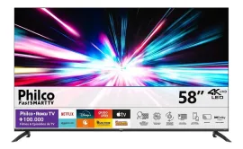 Smart Tv Philco 58 P58vik 4k Uhd Led Roku Dolby Audio Wi-fi Hdr10
