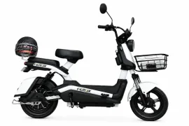 Bicicleta Eletrica-Electrica Ferox 500 Watt Bater�a Lithium Branco